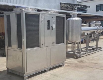 เครื่องทำน้ำเย็นเป็นสแตนเลส - แอดวานซ์เทอร์โมโซลูชั่น ออกแบบและผลิตซิลเลอร์อุตสาหกรรม Absorption Chiller