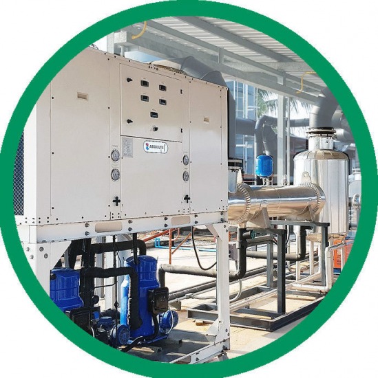 ABSOLUTEเครื่องลดความชื้นไบโอแก๊ส (Gas Dryer / Dehumidifier)